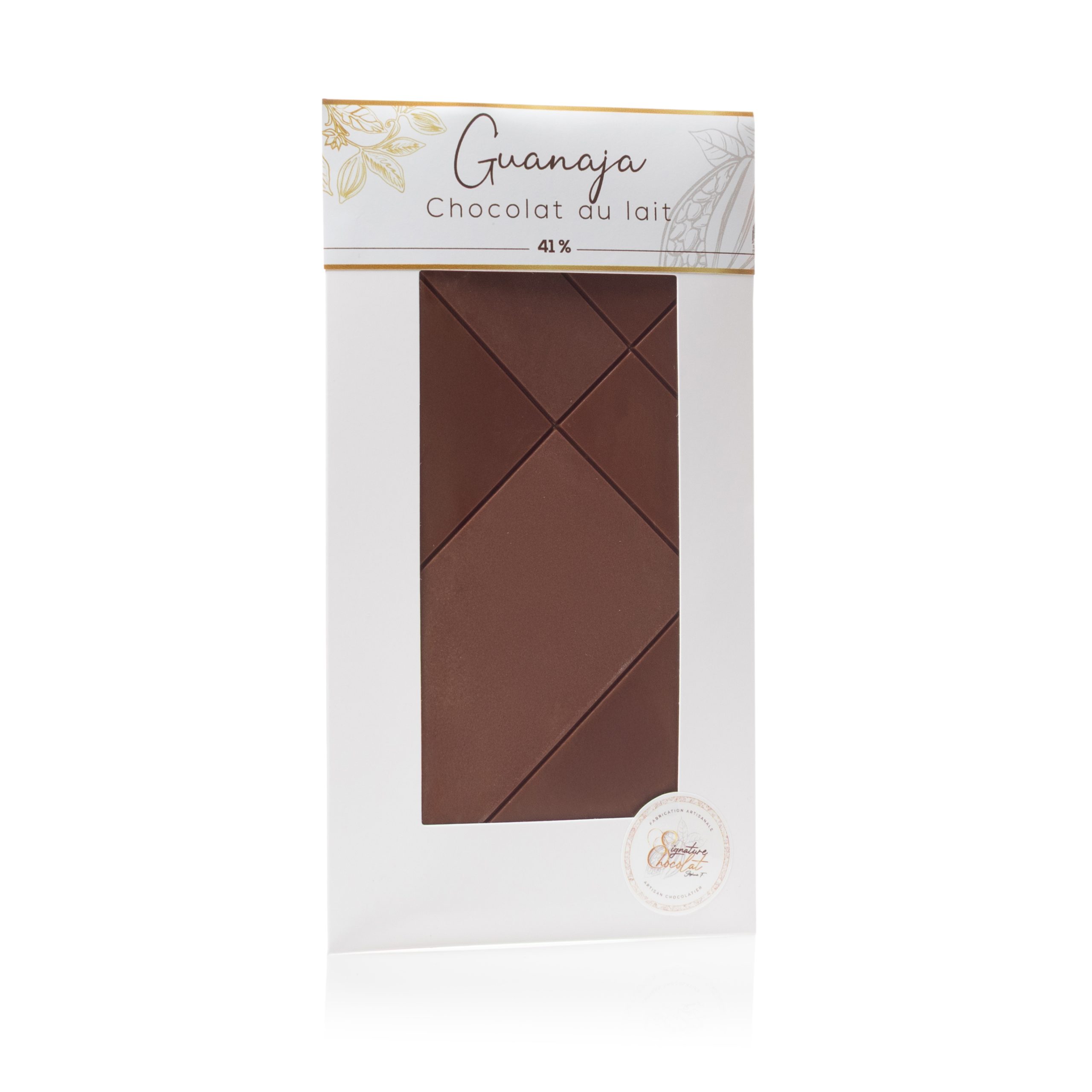 Tablette chocolat au lait 41 % - 80g