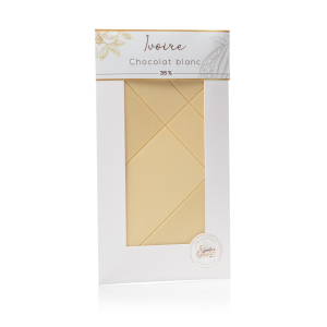 Tablette chocolat blanc 35 % - 80g