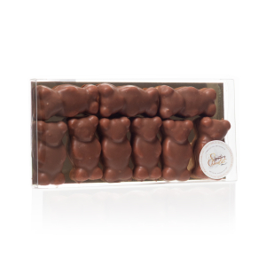 Nounours guimauve chocolat au lait 41 % – 9 pièces - 60g