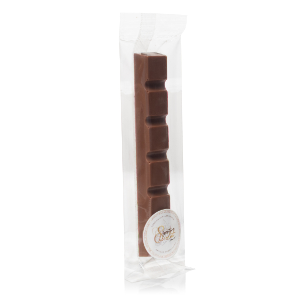Barre chocolatée chocolat au lait - Praliné et caramel beurre salé