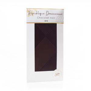 Tablette chocolat noir 64 % République Dominicaine - 80g